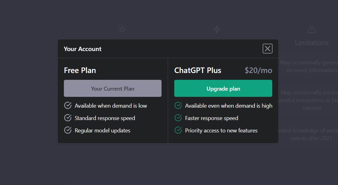 ChatGPT Plus账号购买：GPT4.0成品号国内购买，Plus代充订阅，Pus信用卡支付充值升级，低价快速安全稳定